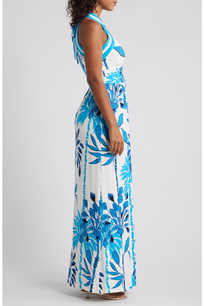 Devena Maxi Dress, Alternate, color, COCONUT
