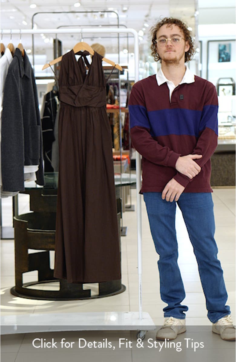 Lido Halter Maxi Dress, sales video thumbnail