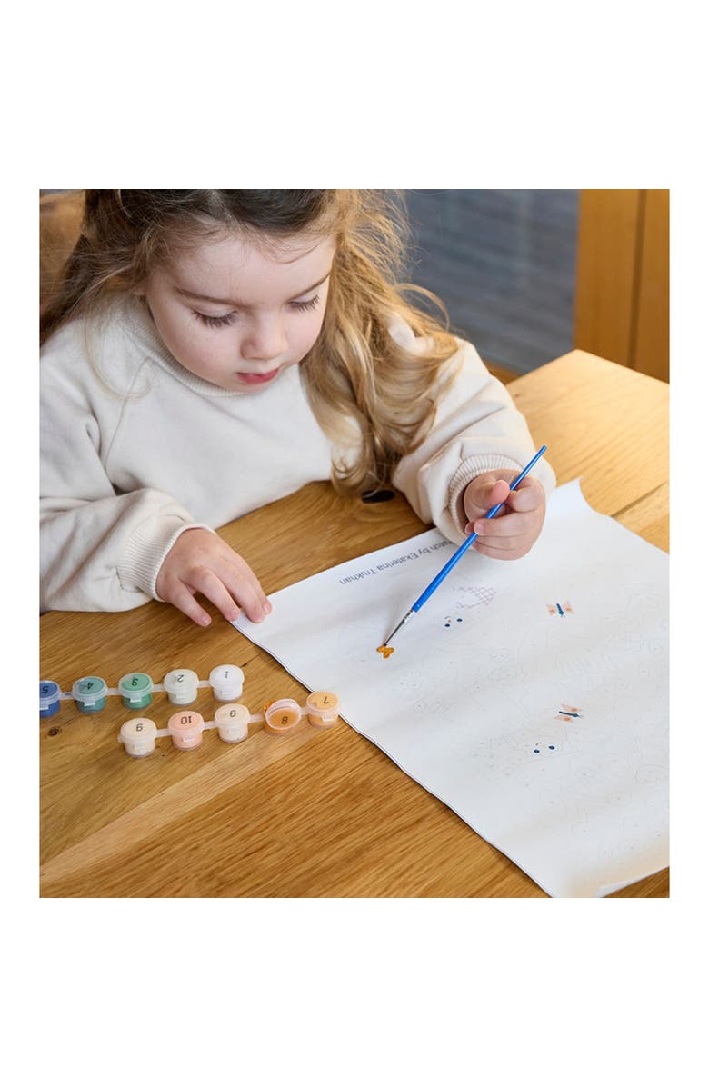 Journey of Something Paint By Numbers, Flower Patch, DIY Art Craft Kit, Alternate, color, Multicolored