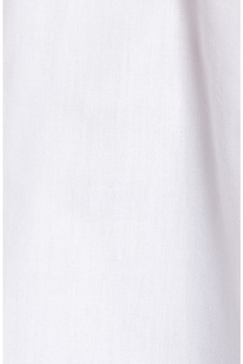 Bell Sleeve Poplin Top, Alternate, color, WHITE