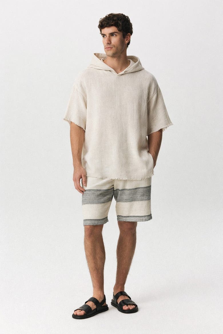 Arvin Hooded Top, Main, color, Beige