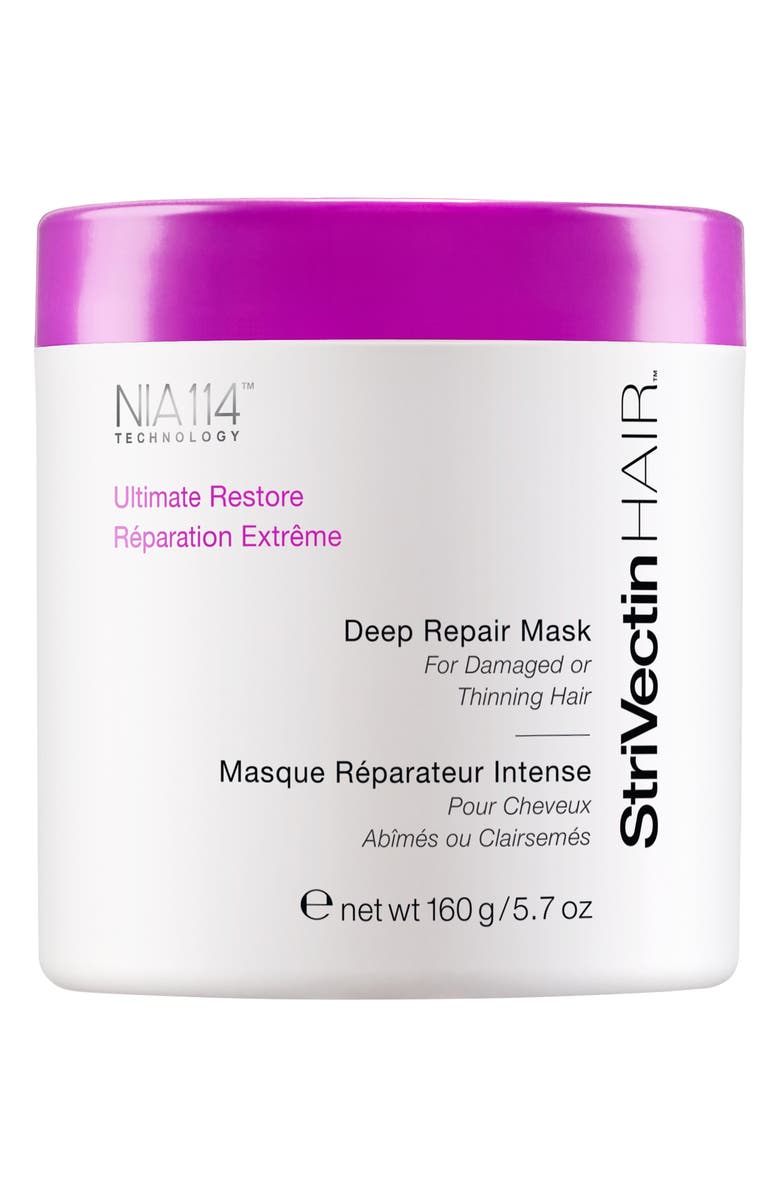 StriVectin<sup>®</sup> StriVectinHAIR<sup>™</sup> 'Ultimate Restore' Deep Repair Mask for Damaged or Thinning Hair, Alternate, color,