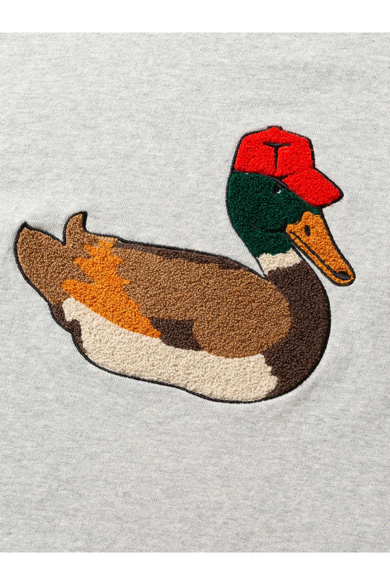 Duck Hunt Sweatshirt, Alternate, color, Plain Grey Melange