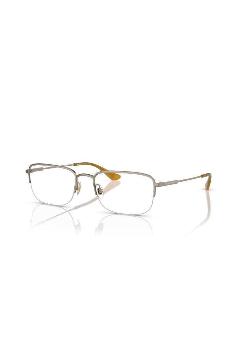 55mm Rectangle optical glasses, Main, color, Gold