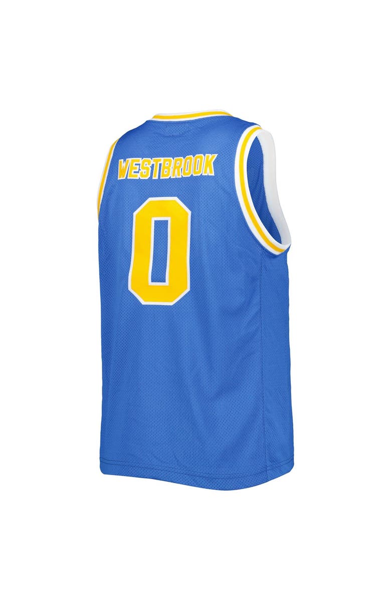 Retro Brand Men's Original Retro Brand Russell Westbrook Blue UCLA Bruins Alumni Basketball Jersey, Alternate, color, 