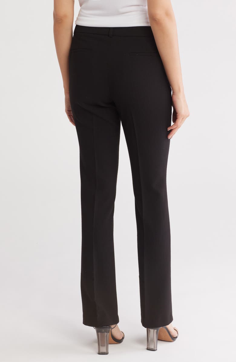 Amanda & Chelsea Ari Slim Straight Leg Pants, Alternate, color, Black