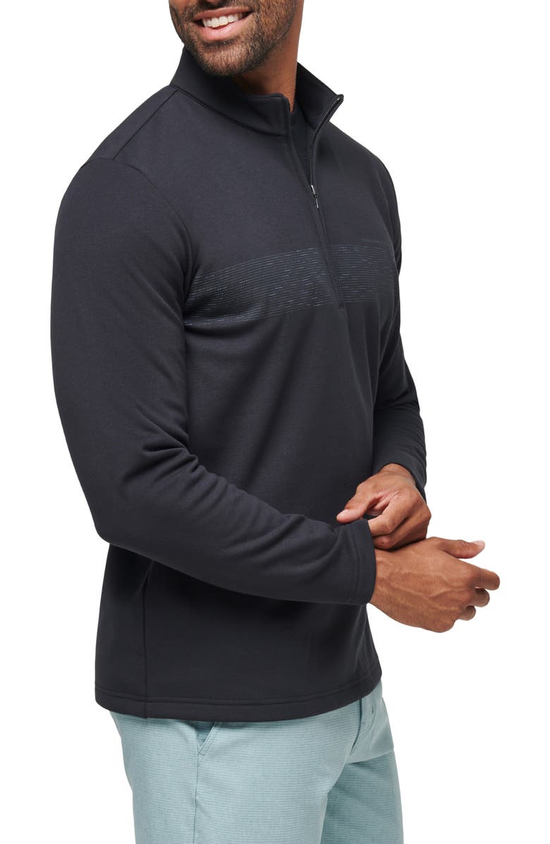 TravisMathew Upgraded Quarter Zip Fleece Top, Alternate, color, 