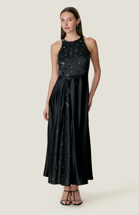 Camille Embellished Midi Dress