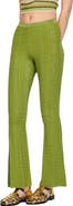 SANDRO Chalamet Flared Pants