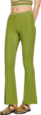 SANDRO Chalamet Flared Pants