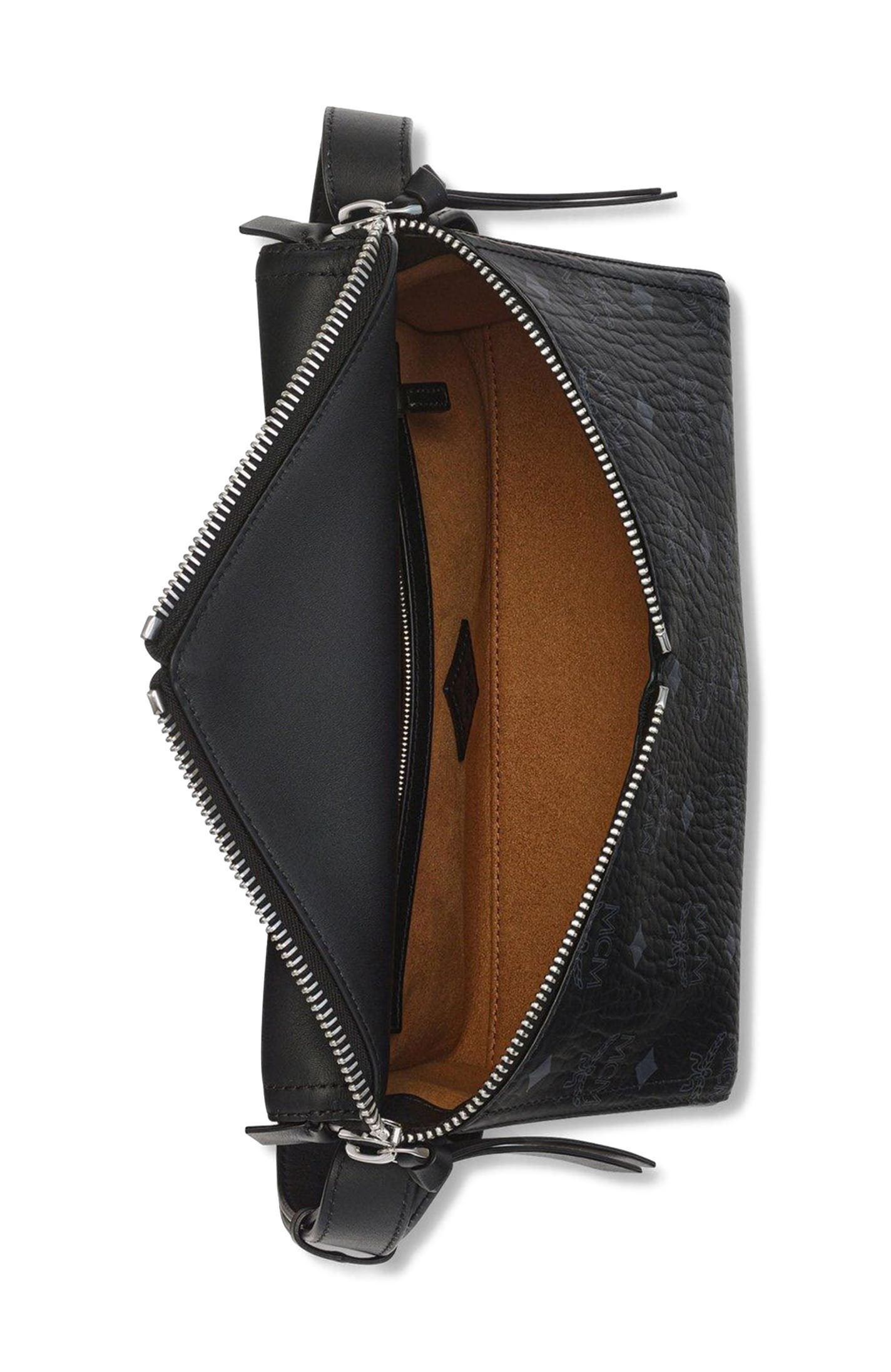 MCM Diamant 3D Shoulder Bag in Visetos Leather Mix, Alternate, color, 