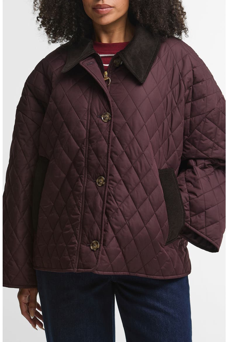 Moira Quilted Jacket, Main, color, FIG/ SHADOW CLASSIC