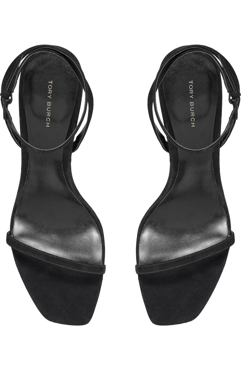 Tory Burch Pavé Heel Sandal, Alternate, color, Perfect Black
