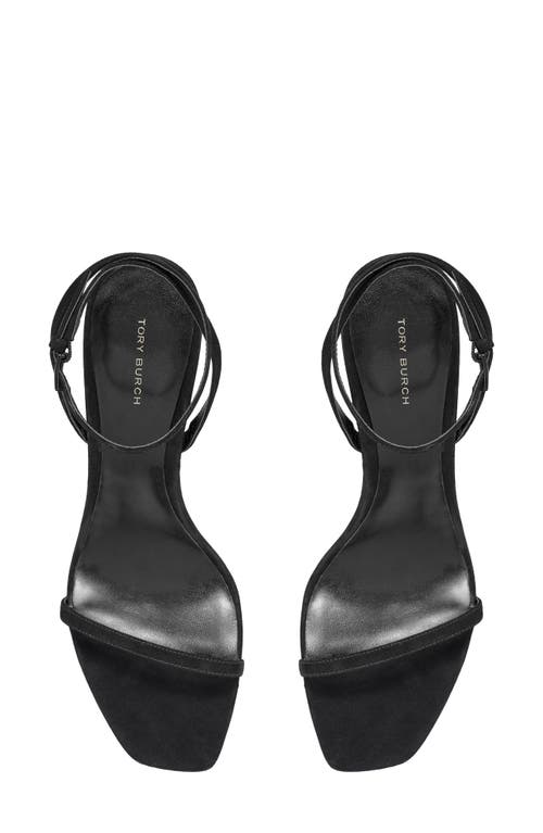 Tory Burch "pave" Heel Sandal 90mm Shoes In Black