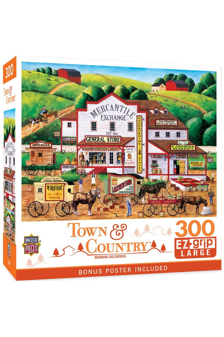 Morning Deliveries 300 Piece Puzzle, Main, color, Multicolor