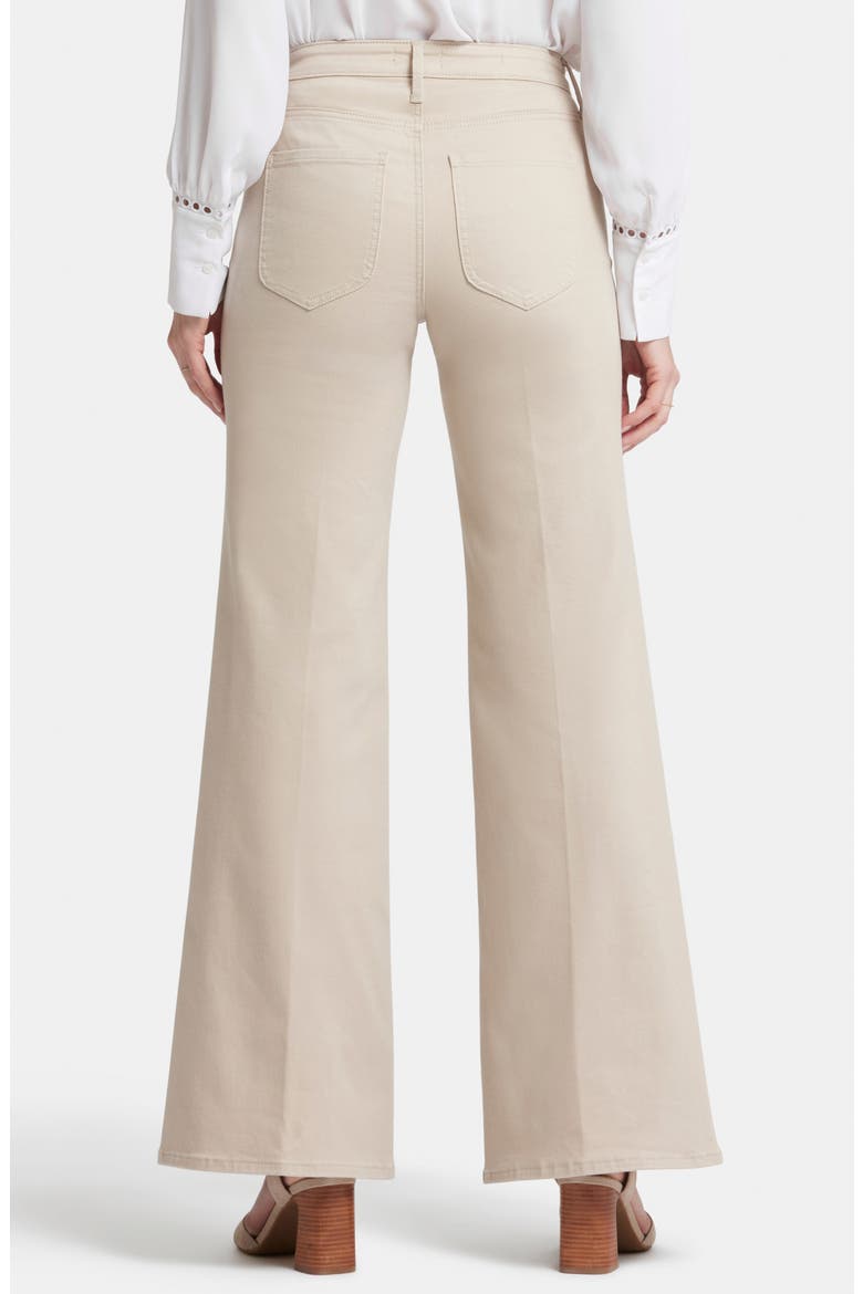 Mia Palazzo High Waist Flare Jeans, Alternate, color, FEATHER