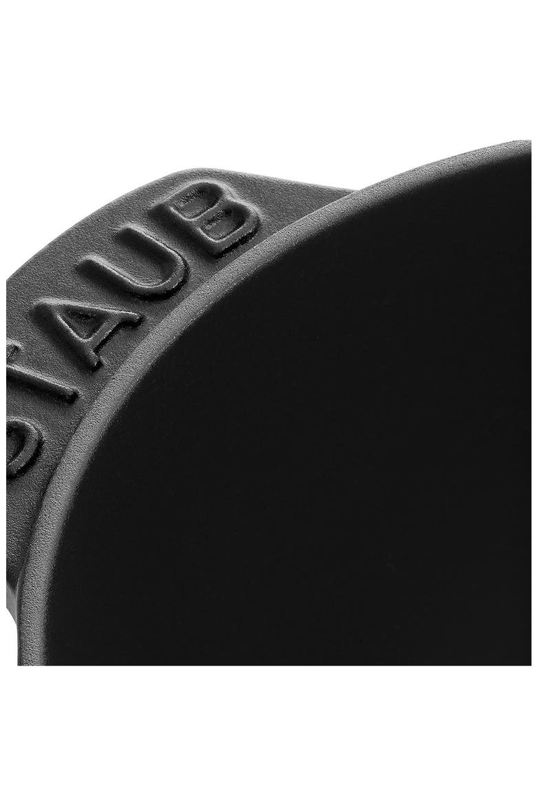 Cast Iron 2-Quart Mussel Pot, Alternate, color, MATTE BLACK
