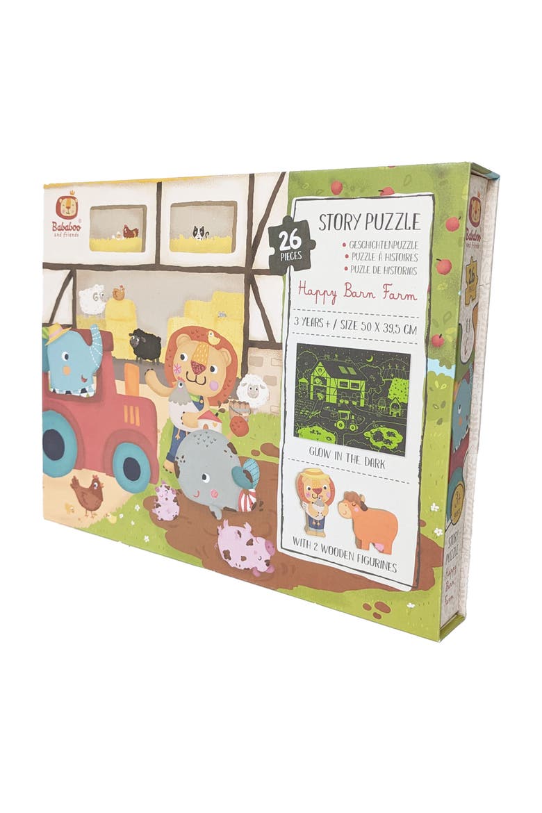 Happy Farm Activity Story Puzzle, Alternate, color, Multi / Yellow