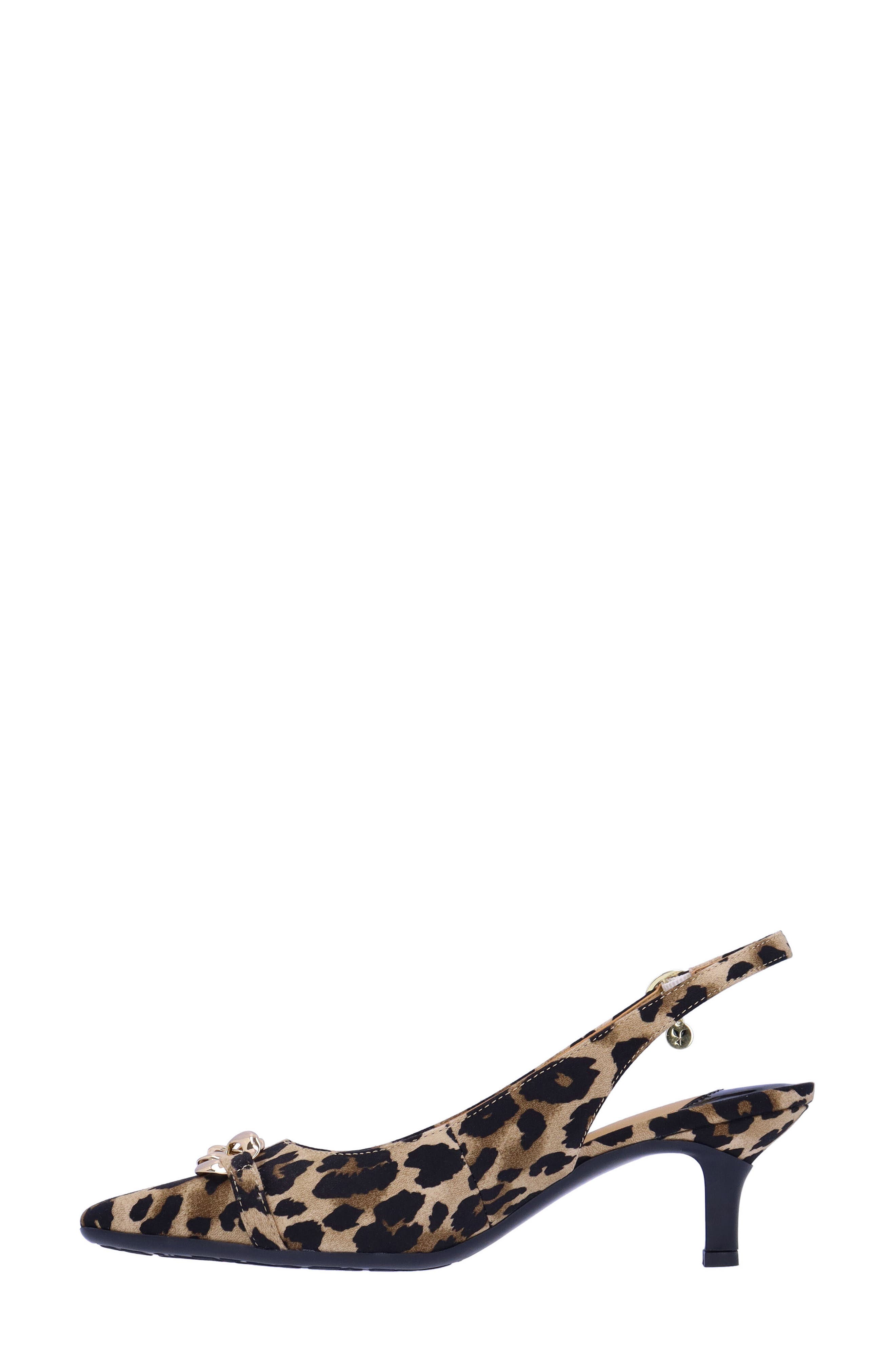 J. Reneé Kallan Slingback Pointed Toe Pump, Alternate, color, 