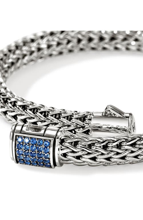 John Hardy Icon Bracelet, Sterling Silver, Pavé, 6.5mm In Metallic