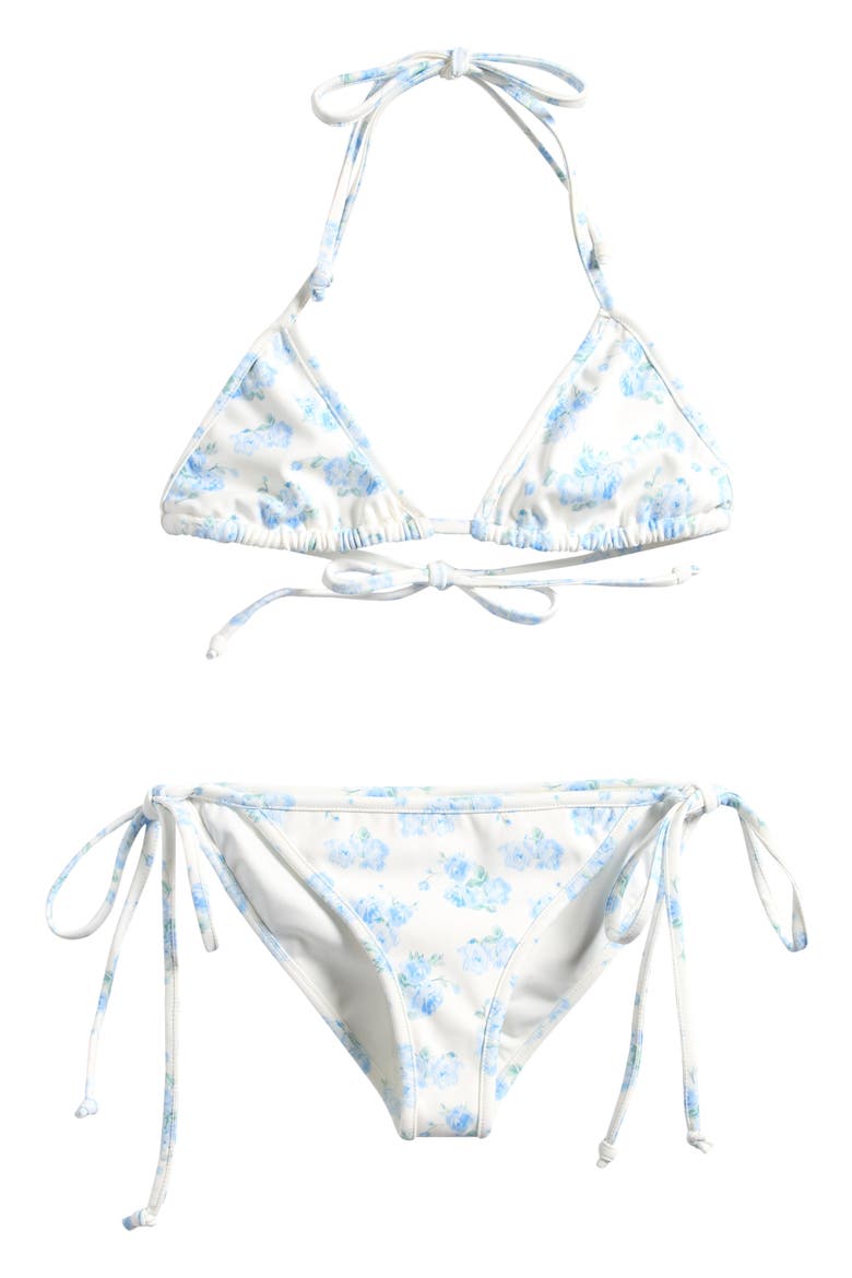 Kids' Dannie Two-Piece Swimsuit, Main, color, BLUE MARINA