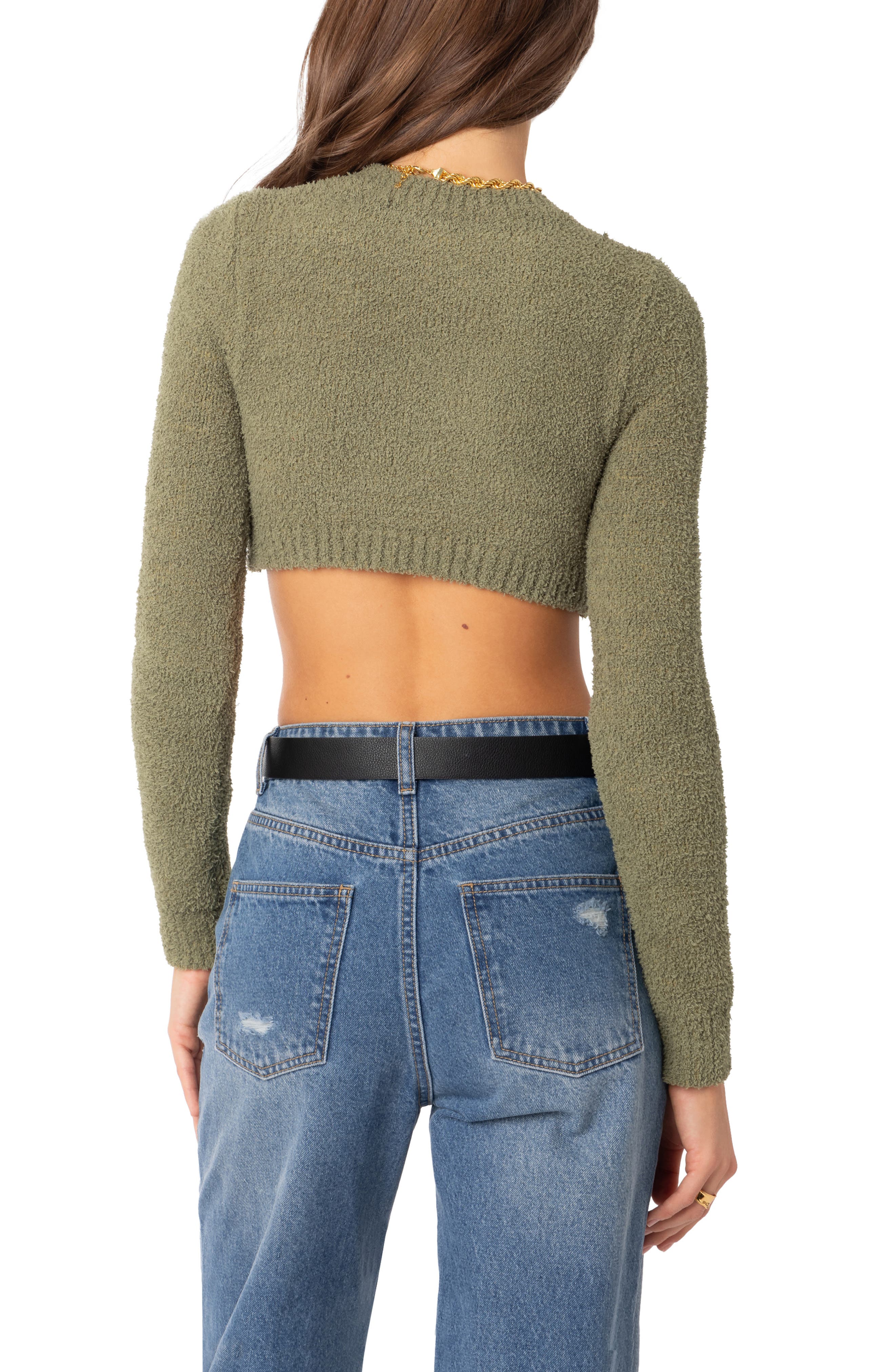 Blaire Supersoft Crop Sweater - image 2