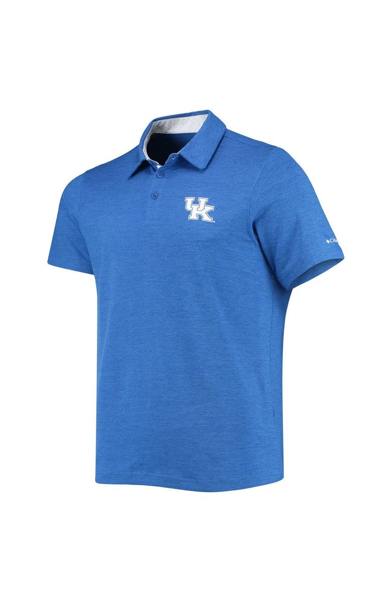 Columbia Men's Columbia Royal Kentucky Wildcats Tech Trail Omni-Shade Polo, Alternate, color, Royal