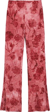 Desigual Floral Print Flare Pants