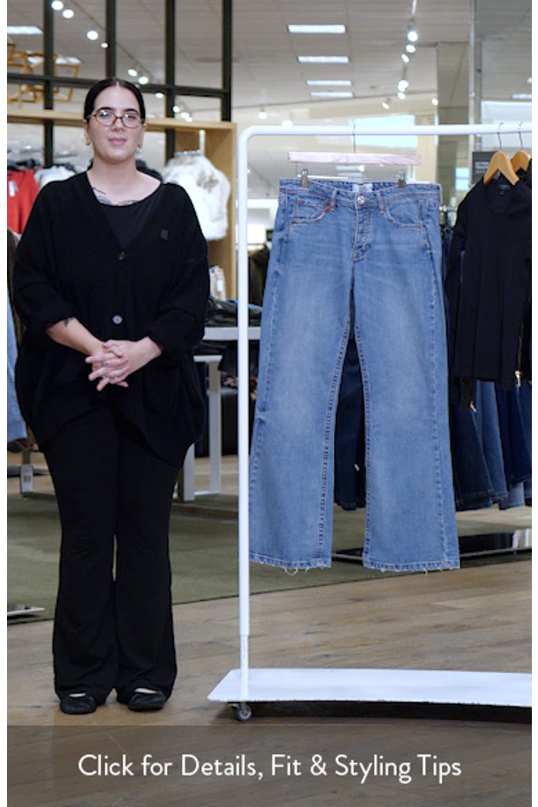 Teo Relaxed Flare Bootcut Jeans video