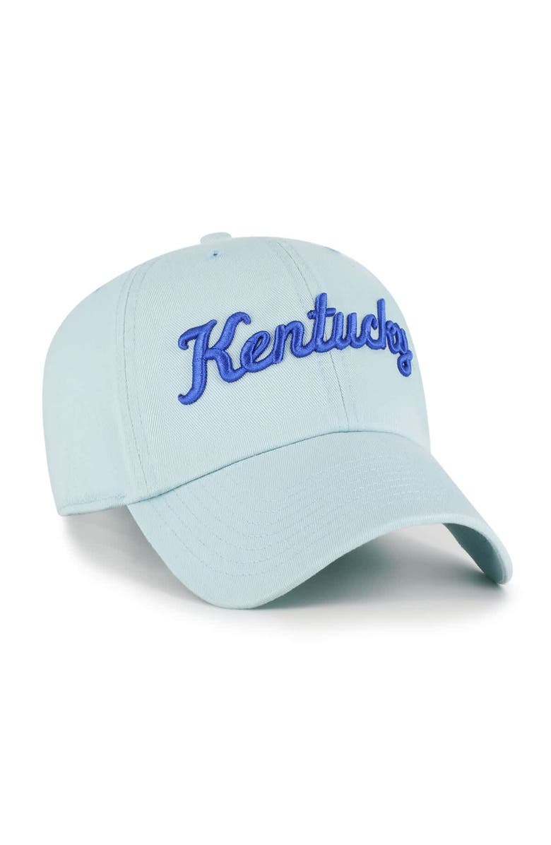 '47 Men's '47 Powder Blue Kentucky Wildcats Vault Clean Up Adjustable Hat, Alternate, color, Powder Blue