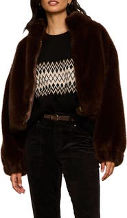 Sanctuary Everest Faux Fur Bomber Jacket