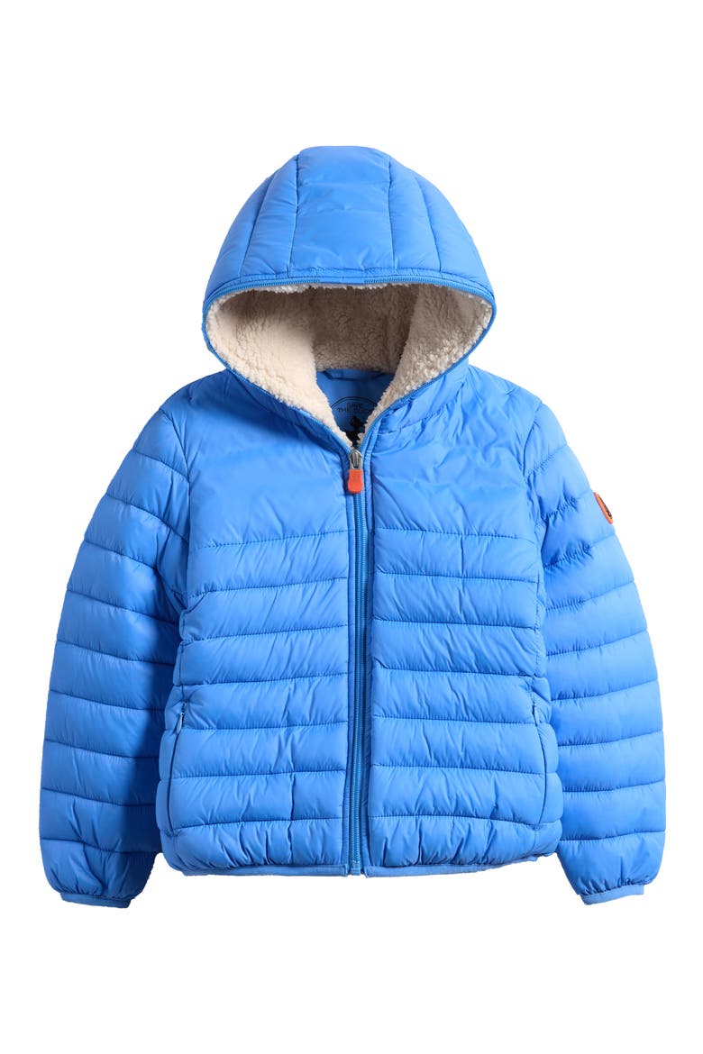 Kids' Leci Puffer Jacket, Main, color, CERULEAN BLUE