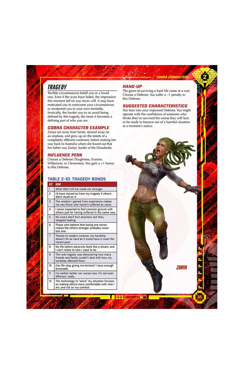 Renegade Game Studios G.I. Joe Roleplaying Game Cobra Codex Sourcebook, Alternate, color, Multicolored