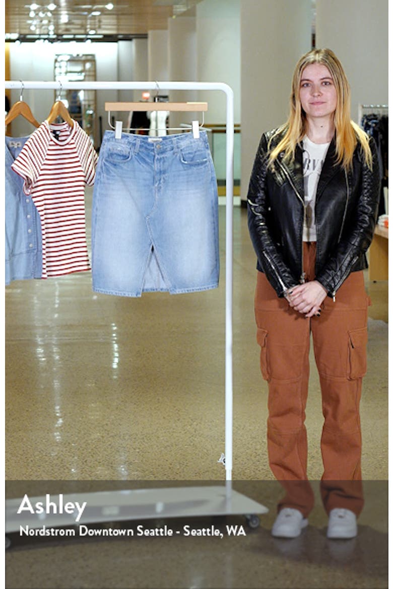 Tylee Denim Skirt video