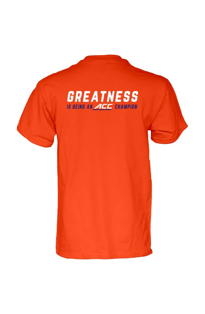 BLUE 84 Men's Blue 84 Orange Clemson Tigers 2024 ACC Football Conference Champions Locker Room T-Shirt, Alternate, color, 