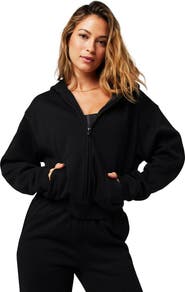Fabletics Women's Cozy Fleece Full Zip Hoodie