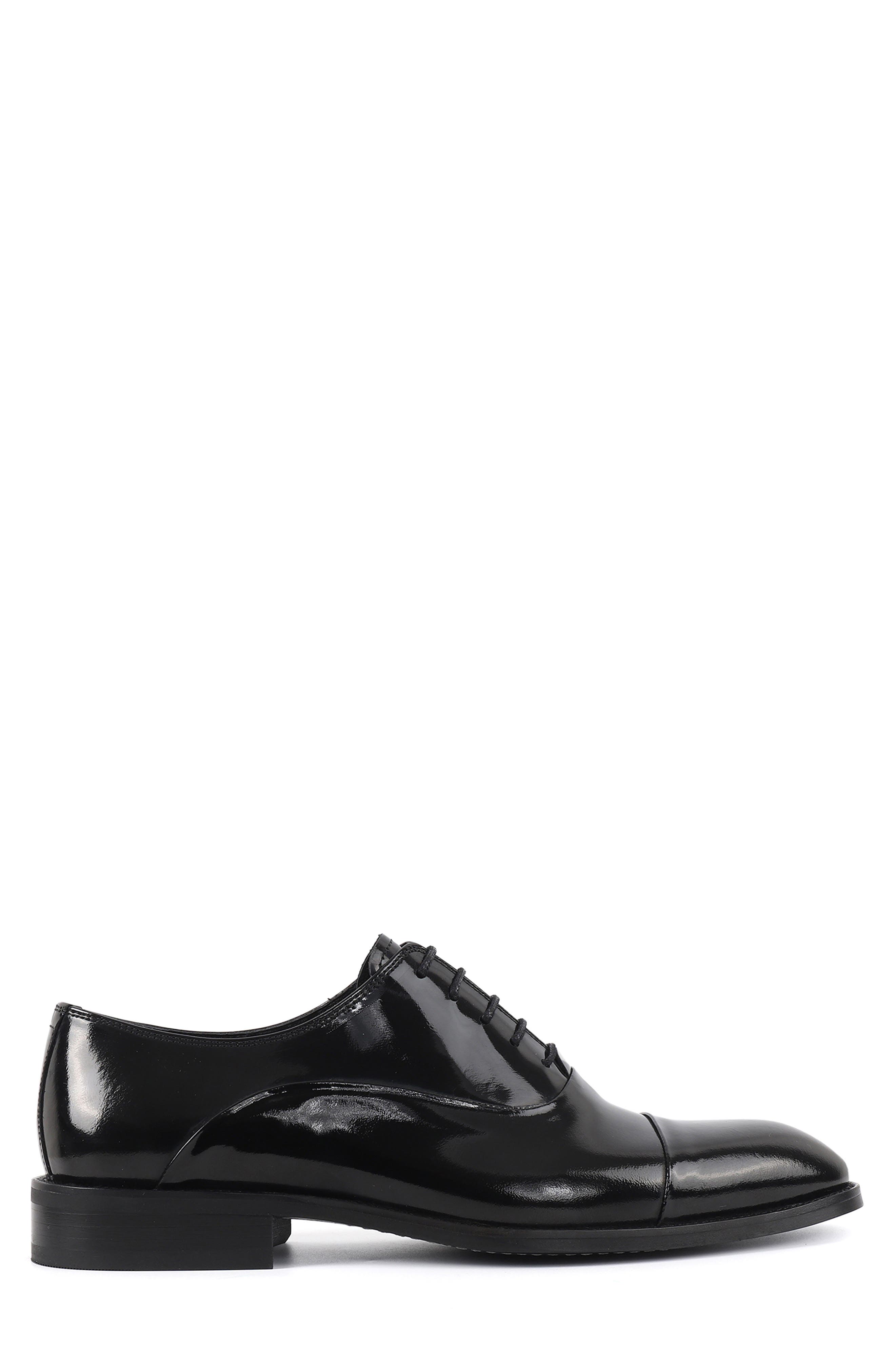 Margutta Cap Toe Oxford, Alternate, color, BLACK