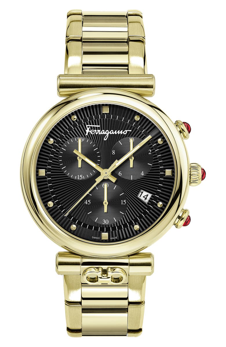 FERRAGAMO Salvatore Ferragamo Women's Multi-Function Bracelet Watch, 40mm, Main, color,