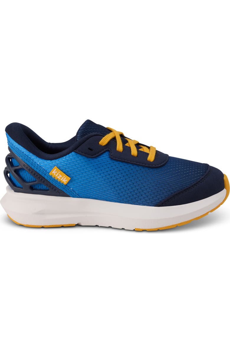 Kizik Kids' Athens 2 Hands-Free Sneaker, Alternate, color, Super Sonic/ Naval Academy