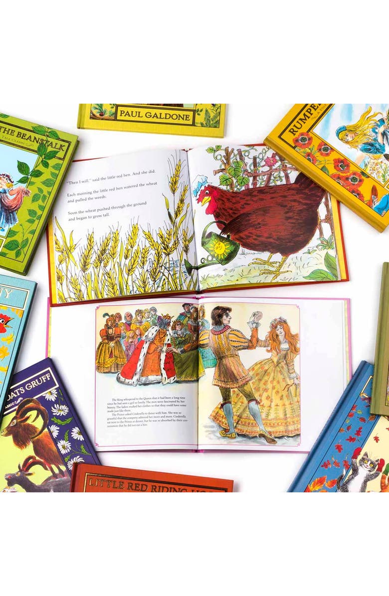 Juniper Books Paul Galdone Classic Children's Books Set of 8, Alternate, color, Multi