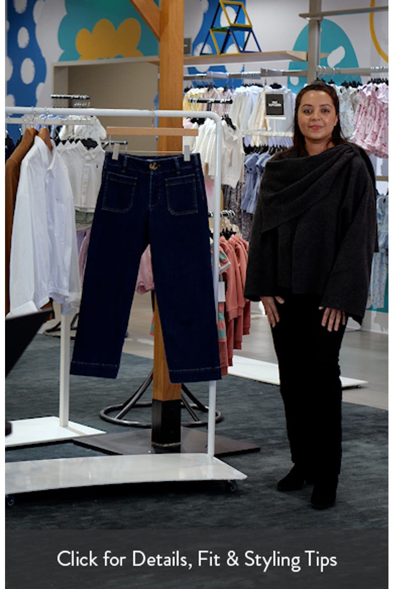 Soho Patch Pocket Straight Leg Jeans video