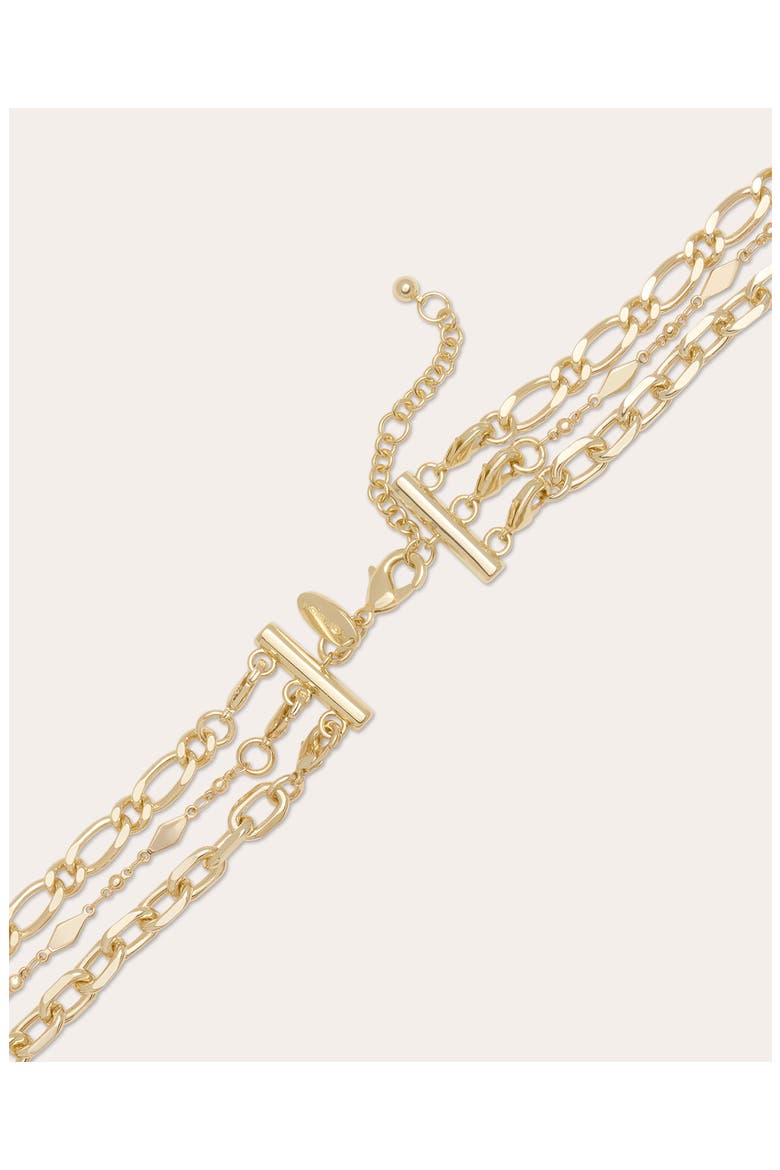 Sara Charm Layered Necklace, Alternate, color, GOLD