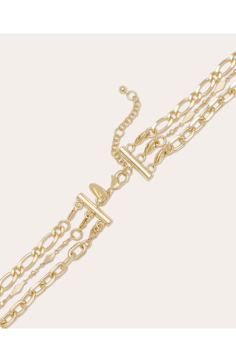 Ramy Brook Sara Charm Layered Necklace, Alternate, color, Gold