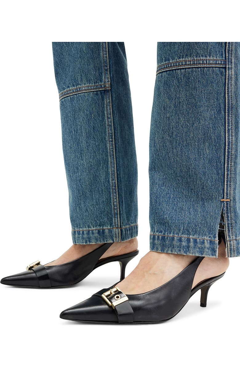 AllSaints Selina Pointed Toe Slingback Pump, Alternate, color,