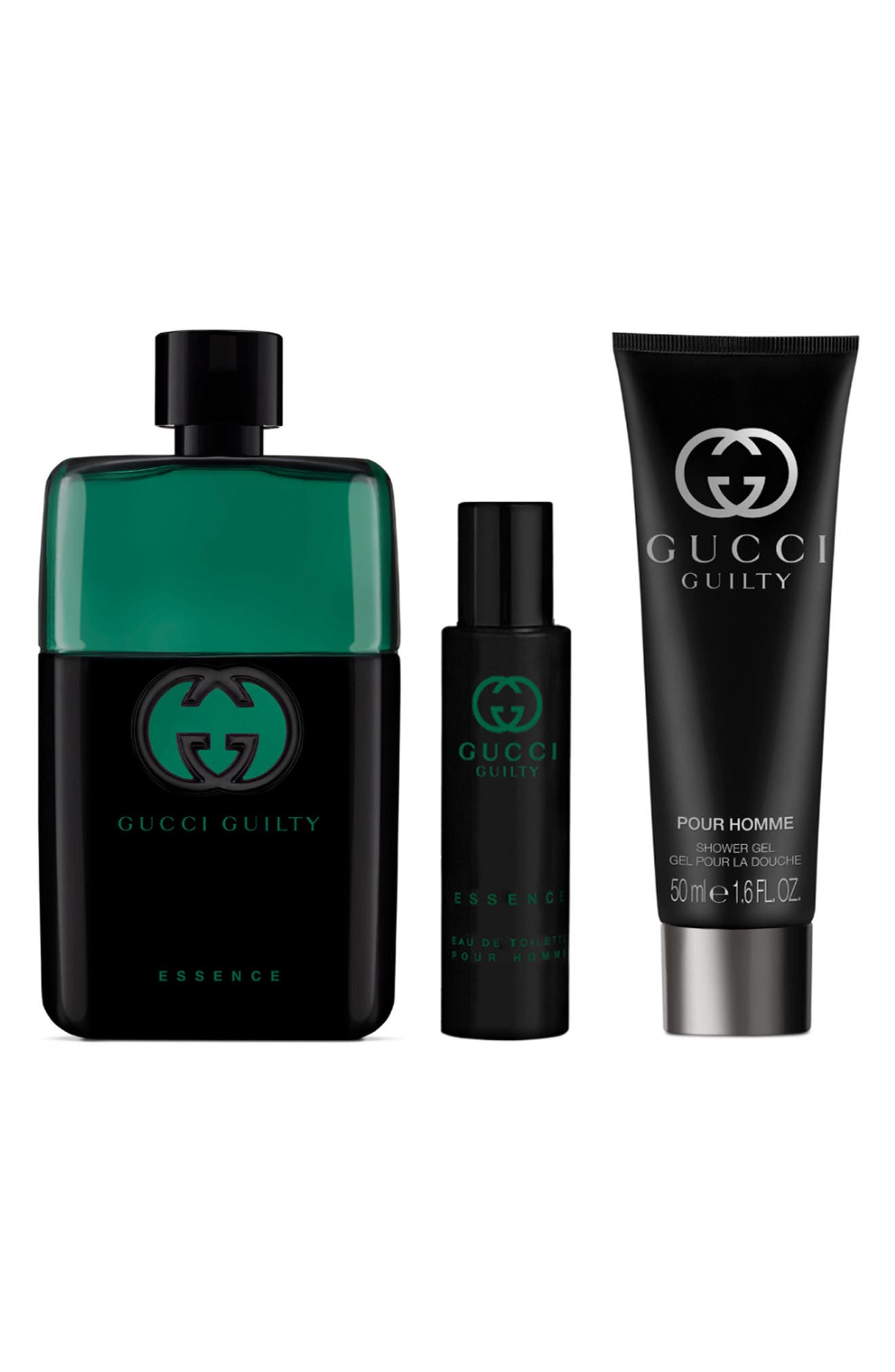 Gucci Guilty pour Homme Essence Eau de Toilette 3-Piece Gift Set