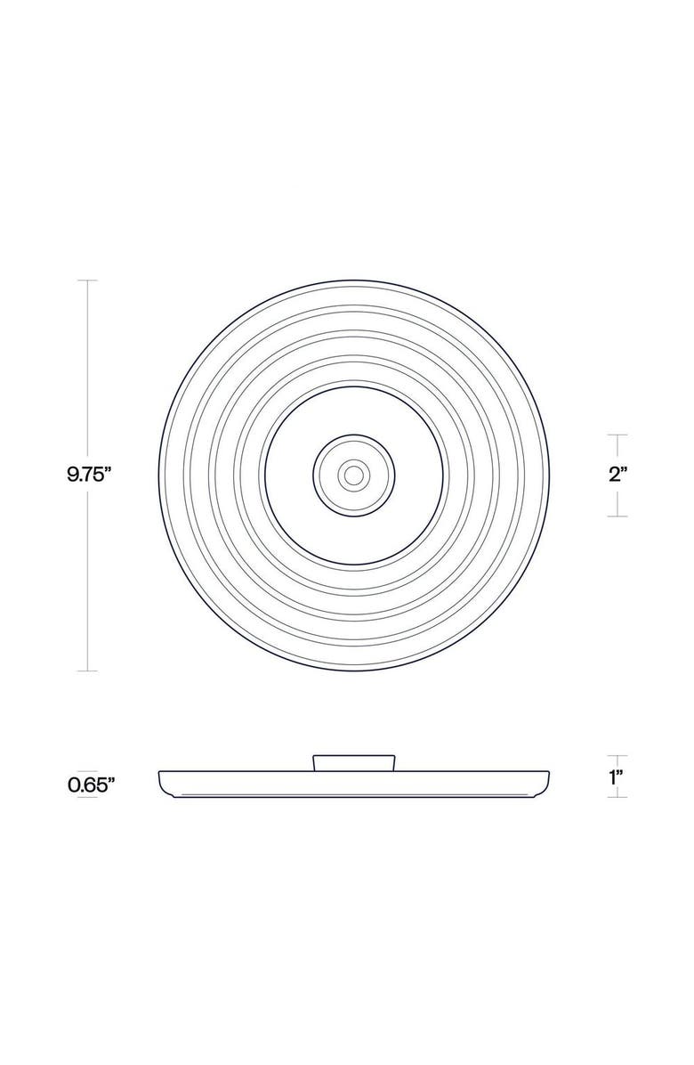 Tchotchke Ripple Menorah, Alternate, color, Teal