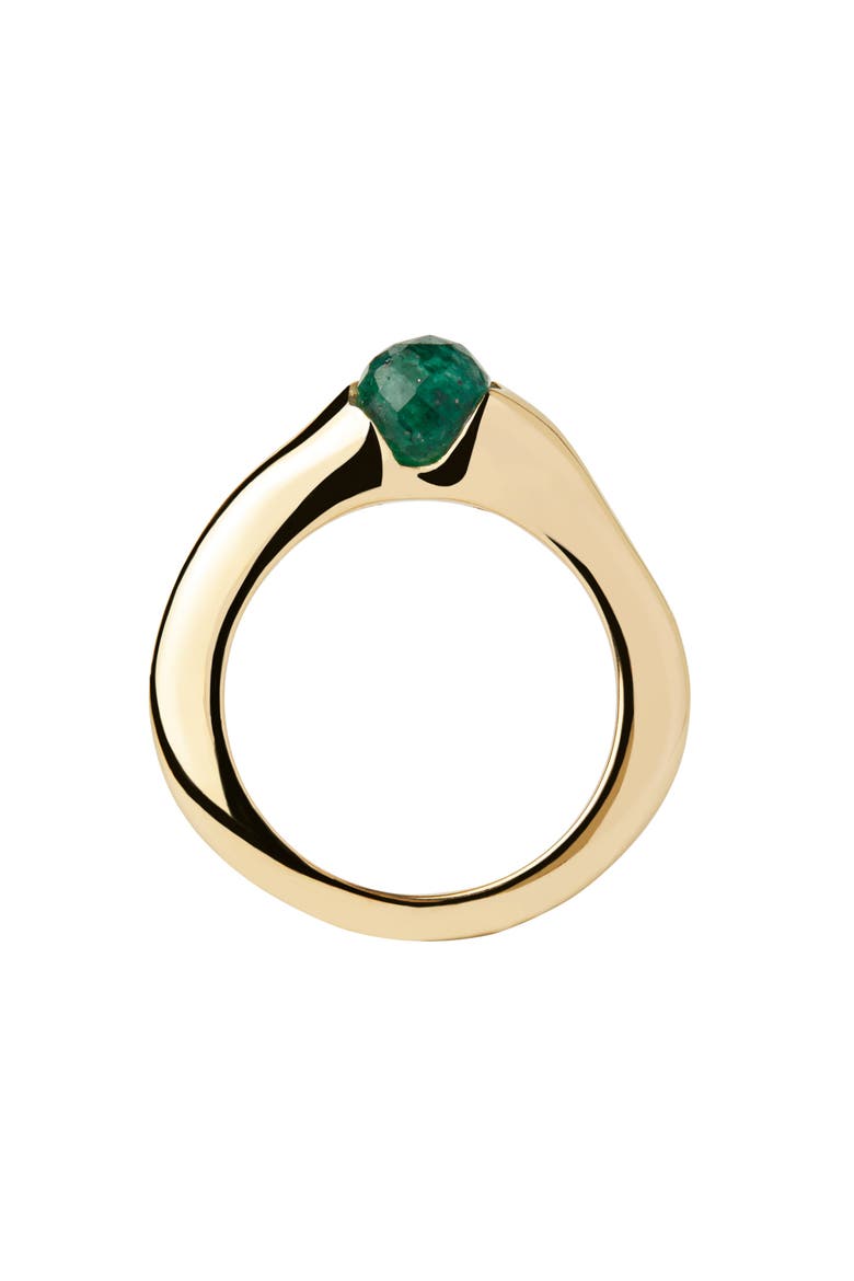 Oasis Ring, Main, color, Green Aventurine