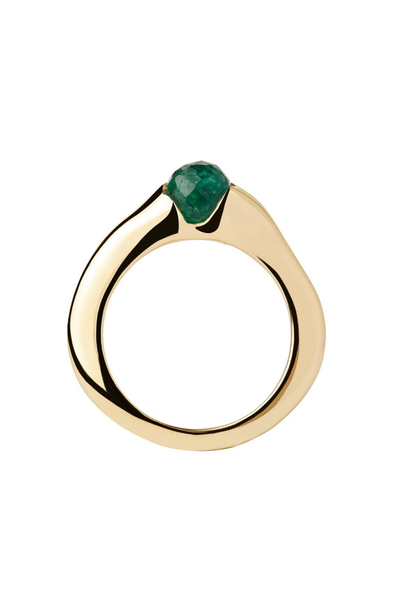 PDPAOLA Oasis Ring, Main, color, Green Aventurine