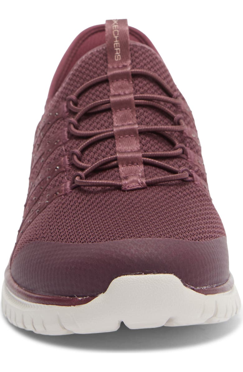SKECHERS Slip-Ins<sup>®</sup> Virtue Sneaker, Alternate, color, Wine