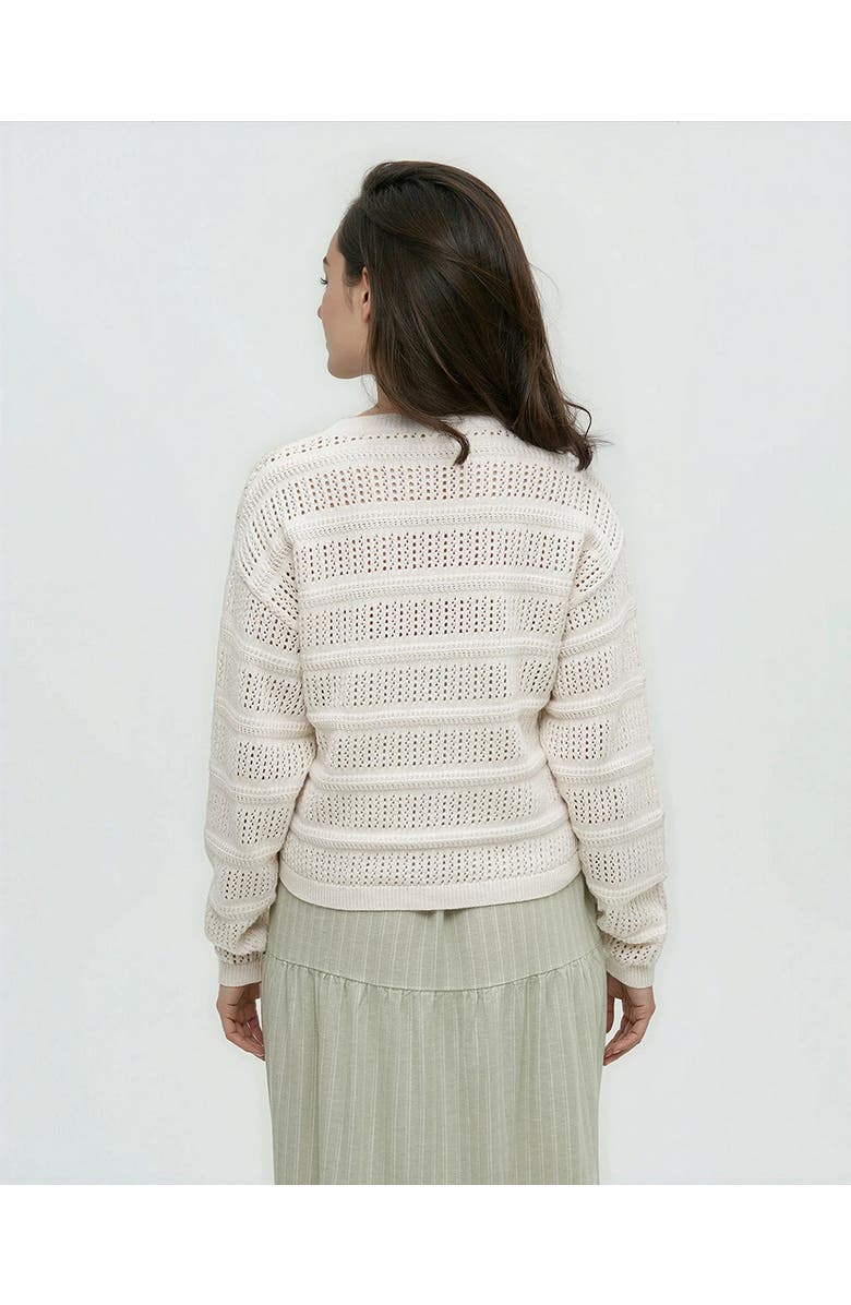 tentree Lunenberg Sweater, Alternate, color, Cotton White Heather